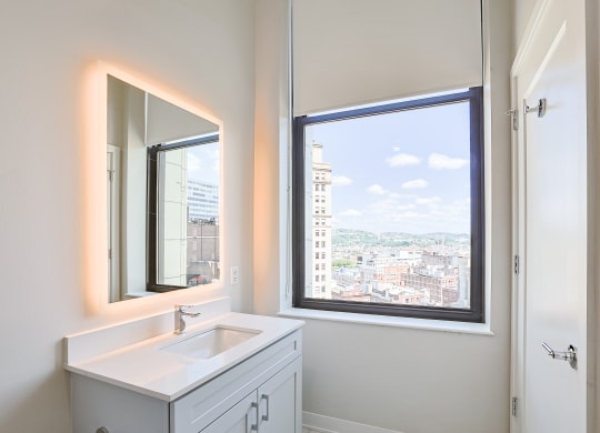 Bathroom | 1BR/1BA | 1D at LiveWell, Pittsburgh, PA