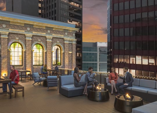 Roof Deck at LiveWell, Pittsburgh, PA