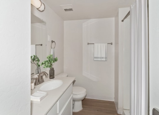 Bathroom with vanity at Vertu, Phoenix