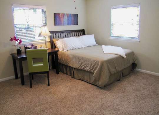 Bedroom at Midtown Park Townhomes, North Carolina, 27609