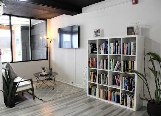 Library at Capital Flats & Magnolia Square Apartments, North Carolina
