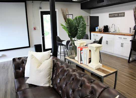 Living And Kitchen at Capital Flats & Magnolia Square Apartments, North Carolina, 27601