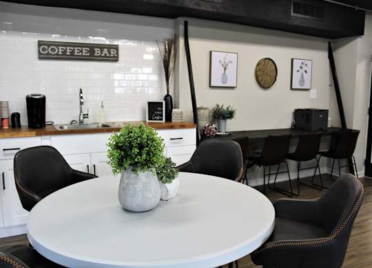 Coffee Bar at Capital Flats & Magnolia Square Apartments, Raleigh, 27601