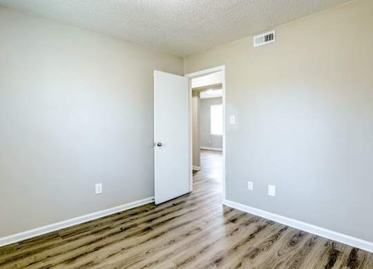 Bedroom And Hallway at Trails Corner Apartments, North Carolina