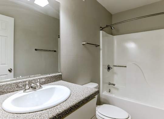Bathroom With Bathtub at Trails Corner Apartments, North Carolina, 27610