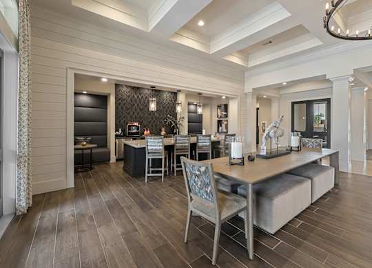 Restaurant Style Dining Area at Citadel at Westpointe Apartments, San Antonio, TX