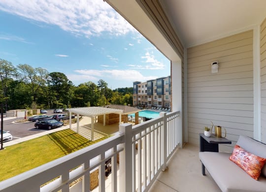 Private patio or balcony