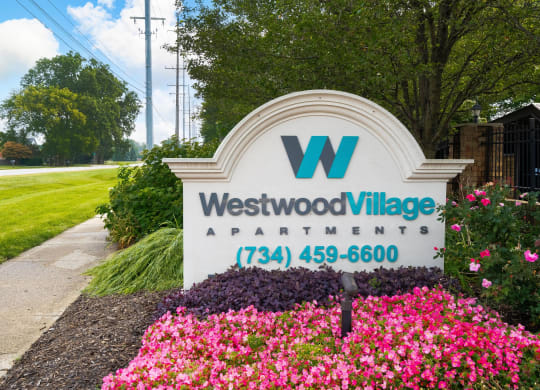 Westwood Village Sign