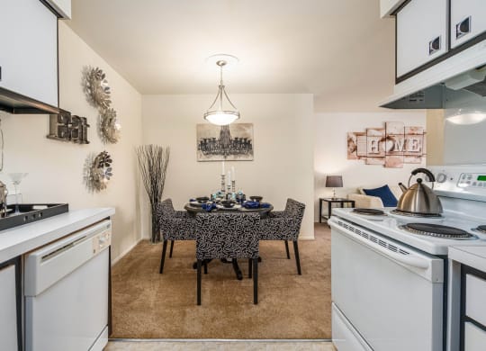 Kitchen and Dining Room at Westwood Village