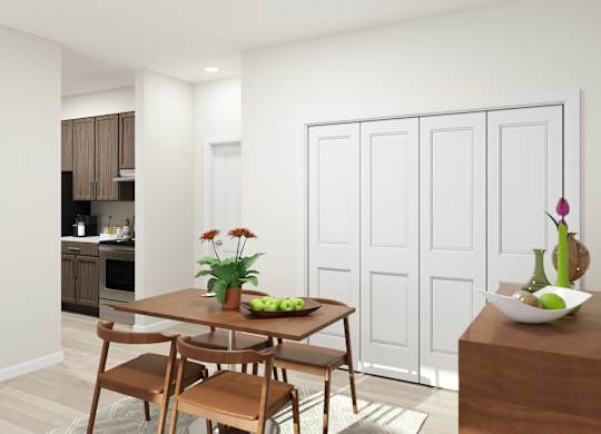 Renovated apartment homes at Westwood Village Apartments in Westland, MI.