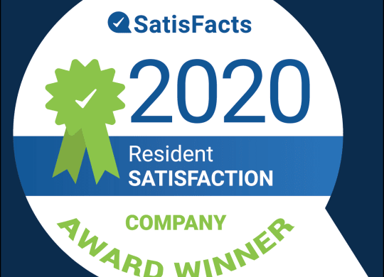 SatisFacts Company Award Winner at Drawbridge Apartments Harrison Township MI