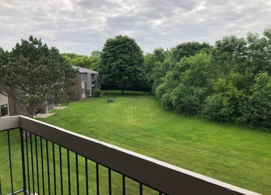 Balcony View  at Three Oaks Apartments, Troy, MI, 48098