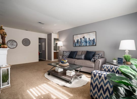 Drawbridge Model Living Room