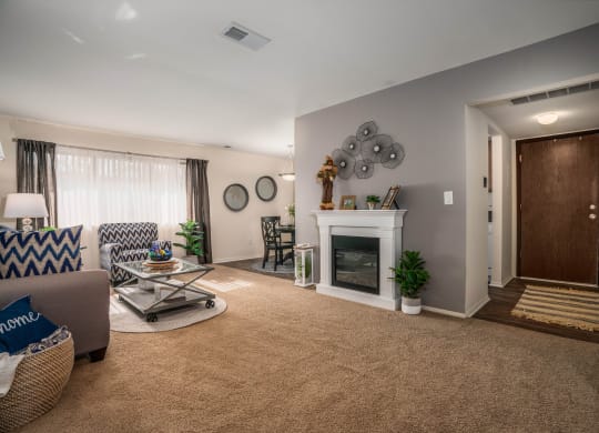 Drawbridge Model Living Room