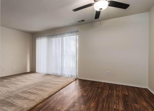 Drawbridge Updated Two Bedroom Dining and Living Room