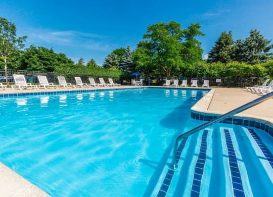 Heated Pool at Dover Hills Apartments Kalamazoo MI
