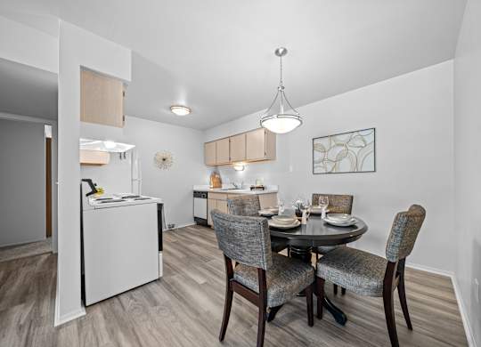 Gorgeous Kitchen at Dover Hills Apartments in Kalamazoo