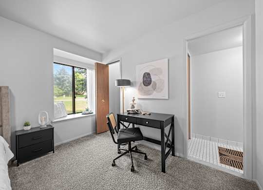 Office space in 2 bedroom apartments in Kalamazoo