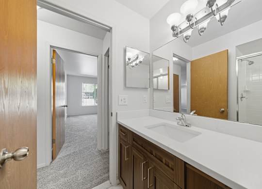 Classic Bathroom at Franklin River Apartments, Southfield, 48034