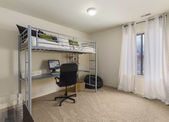 Eastwood Village Two Bedroom Model Guest Room