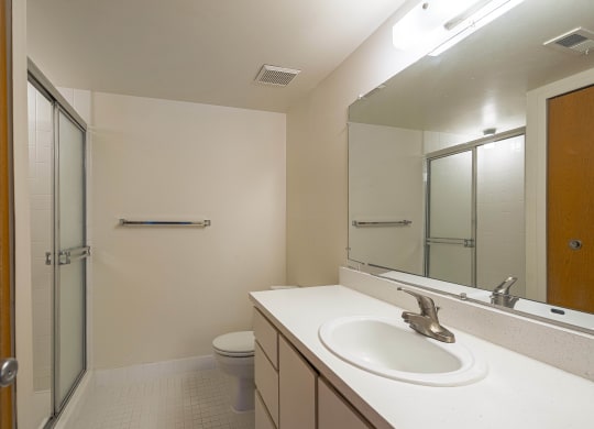 Bathroom at Franklin River Apartments, Southfield