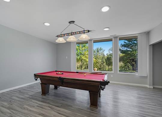 Billiards Table at Franklin River Apartments, Michigan, 48034