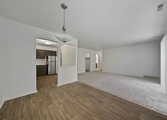 Open Dining Room at Franklin River Apartments, Southfield, MI, 48034