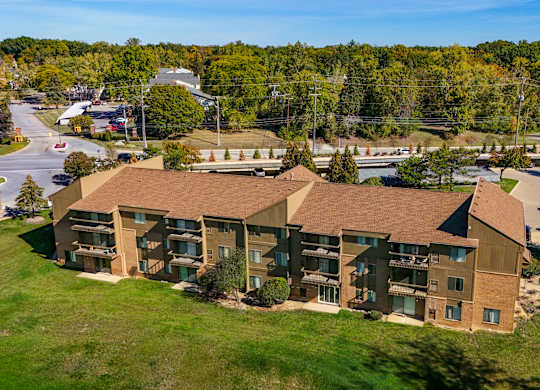 Aerial View Of Property at Franklin River Apartments, Michigan, 48034