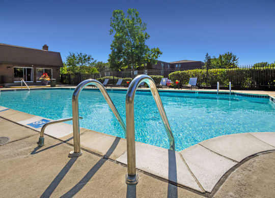 Pool Access For All Residents, Knottingham Apartments, Michigan 48036