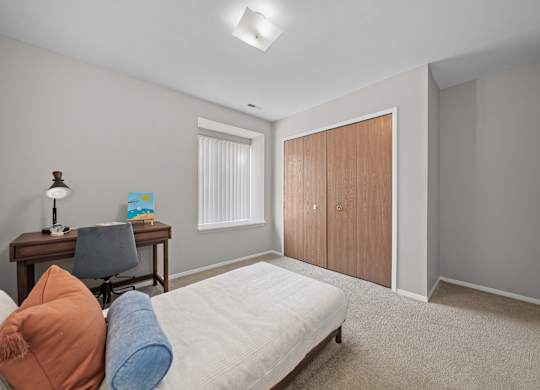 Spacious Bedroom at Lakeside Village Apartments Clinton Township MI