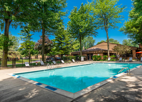 Sparkling Swimming Pool, Eastwood Village Apartments Clinton Township, MI