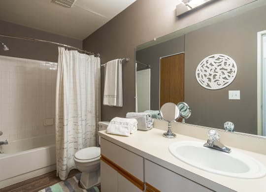 Park Lane Model Bathroomat Park Lane Apartments, Southfield, 48033