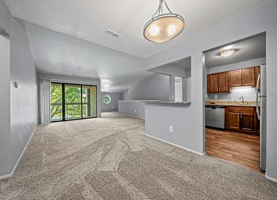 Casual Living Room at Park Lane Apartments, Southfield, MI