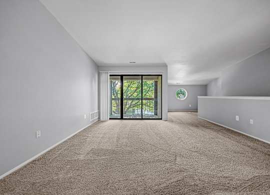 Large Empty Room at Park Lane Apartments, Southfield, MI