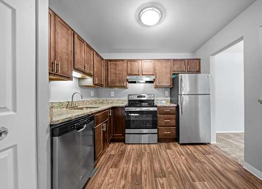 Kitchen Space at Park Lane Apartments, Southfield, MI, 48033
