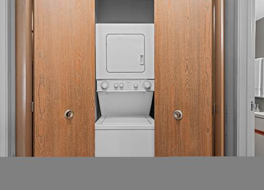 Washer and Dryer at Park Lane Apartments, Michigan