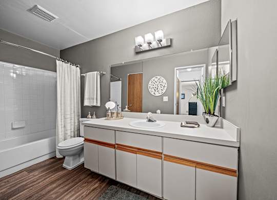 Full Bathroom at Park Lane Apartments, Southfield, 48033