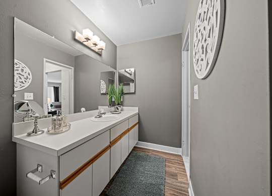 Bathroom Vanity at Park Lane Apartments, Southfield