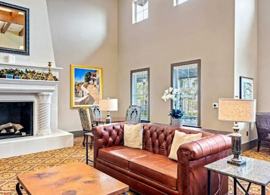 Clubhouse Interiorat Mariposa at Harris Road Arlington 55+ Apartments, Arlington Texas