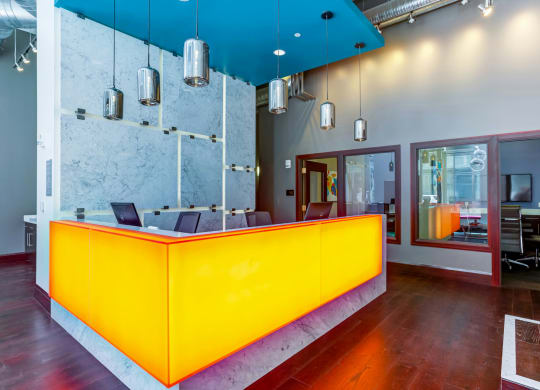 Leasing Office at Arcade Artist Apartments, St Louis, Missouri