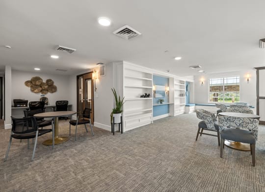 Clubhouse_Business Center at Osprey Park 62+ Apartments, Kissimmee, FL