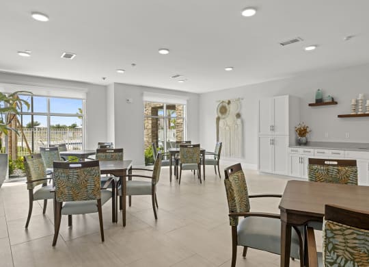 Clubhouse_Activity Room at Osprey Park 62+ Apartments, Florida, 34758