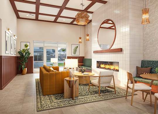 Community Room at Allasso Ranch Apartments, Surprise, AZ