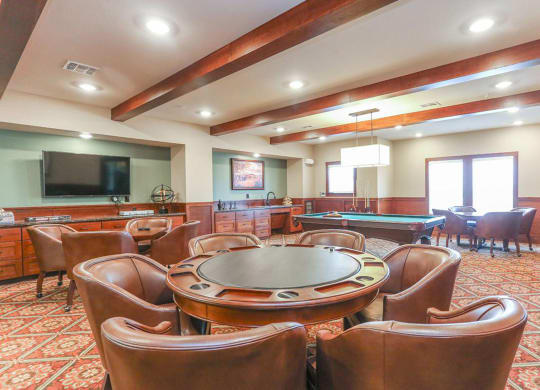 Lounge at Mariposa at Clear Creek Webster 55+ Apartments, Webster, 77598