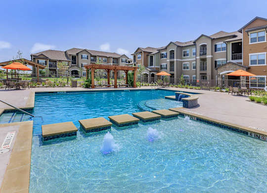 Sparkling Pool at Hazelwood Place Apartments, Princeton, 75407