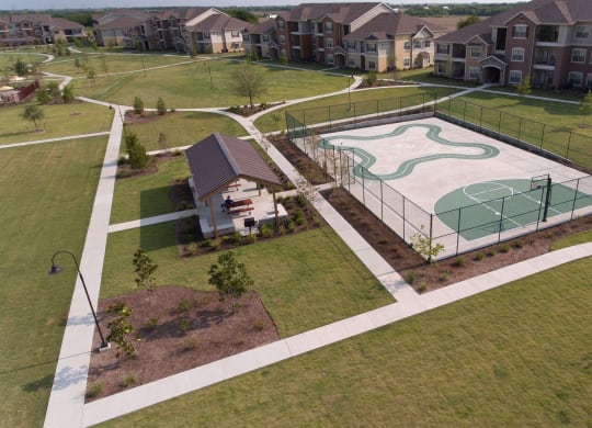 Aerial Community View at Cypress Creek at Parker Blvd, Texas
