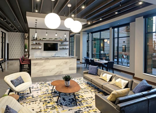 Community Room at 1500 Nicollet, Minneapolis, MN