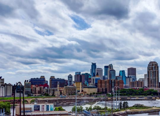Skyline at A-Mill Artist Lofts, Minneapolis, 55414