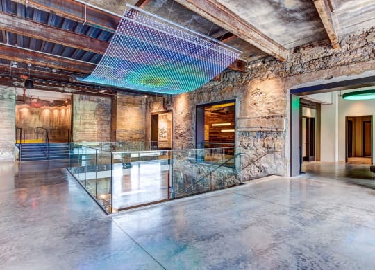 Lobby Entrance at A-Mill Artist Lofts, Minneapolis, MN