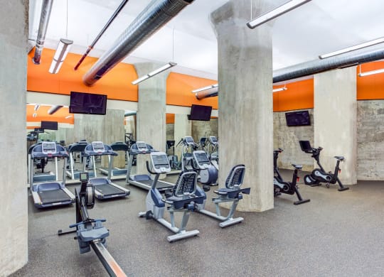 Fitness Center at A-Mill Artist Lofts, Minneapolis, MN, 55414